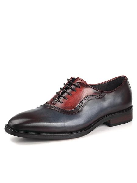 dress shoes fashion men's handmade real leather low heels business formal pointed toe k5, Black
dress shoes fashion men's handmade real leather low heels business formal pointed toe k5, Black