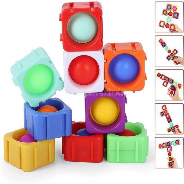 2021 splicing decompression fidget bubble toys to exercise children's finger flexibility, pressing and grasping practice fingers cy15
2021 splicing decompression fidget bubble toys to exercise children's finger flexibility, pressing and grasping practice fingers cy15