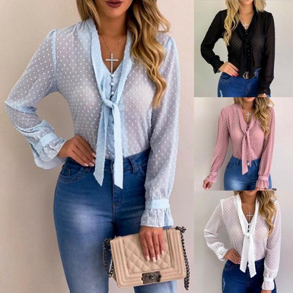 fashion women sheer tee casual blouse long sleeve see through summer autumn slim club plus size women's blouses & shirts, White
fashion women sheer tee casual blouse long sleeve see through summer autumn slim club plus size women's blouses & shirts, White
