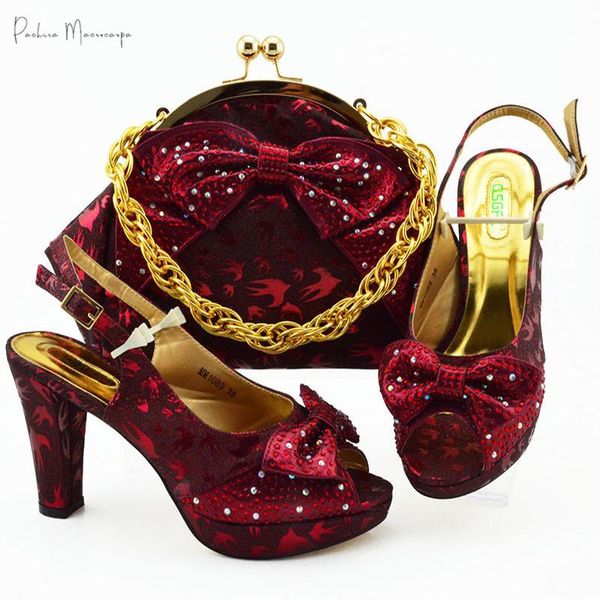dress shoes latest african and bags matching set decorated with appliques pumps women bag in wine color for party, Black
dress shoes latest african and bags matching set decorated with appliques pumps women bag in wine color for party, Black