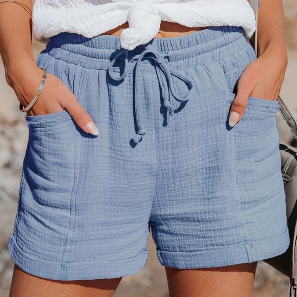 women's shorts summer womens plus size high waist pocket casual cotton women fashion short pants streetwear quality, White;black
women's shorts summer womens plus size high waist pocket casual cotton women fashion short pants streetwear quality, White;black