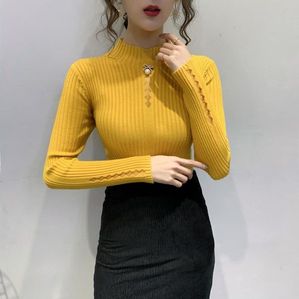 women's sweaters knit sweater autumn thin long-sleeved 2021 korean style hollowed air quality is thinner, White;black
women's sweaters knit sweater autumn thin long-sleeved 2021 korean style hollowed air quality is thinner, White;black