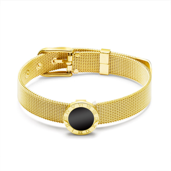 stainless steel 2021 fashion upscale jewelry strap shape roman numerals round charm snake bone chain bracelets for women link,, Black
stainless steel 2021 fashion upscale jewelry strap shape roman numerals round charm snake bone chain bracelets for women link,, Black