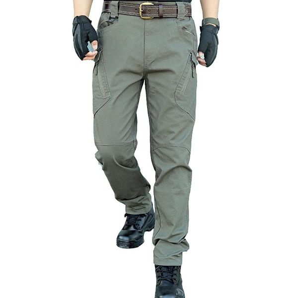 men's pants summer tactical trousers work wear cargo cotton elastic army durable climbing, Black
men's pants summer tactical trousers work wear cargo cotton elastic army durable climbing, Black