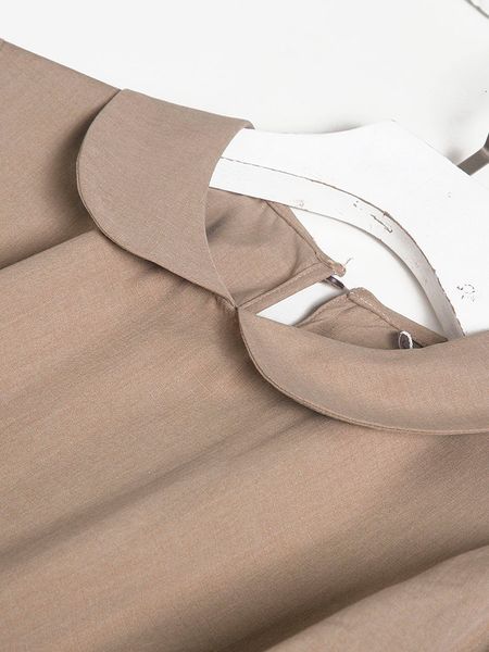 dress 2021 spring clothes heavy silk coffee doll collar age reduction women's long skirt, Black;gray
dress 2021 spring clothes heavy silk coffee doll collar age reduction women's long skirt, Black;gray
