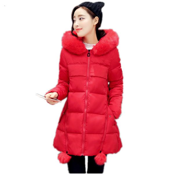 leather from the winter parked solid korean bones women plus size down cottoncoat with hood women's fur goal long coat zg6l, Black
leather from the winter parked solid korean bones women plus size down cottoncoat with hood women's fur goal long coat zg6l, Black