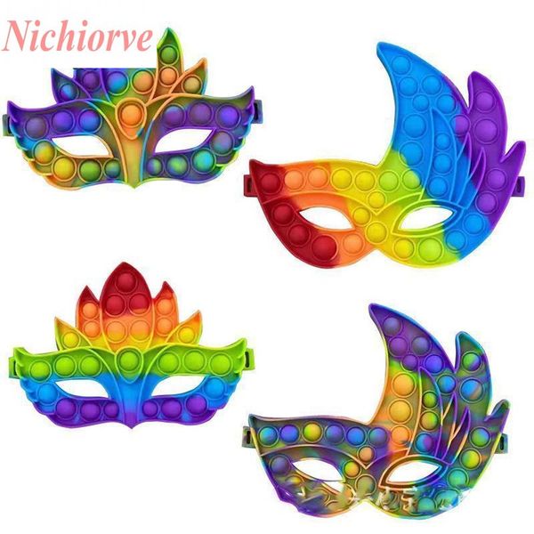 halloween party mask push bubble silicone toys camouflage rainbow color educational decompression toy christmas gifts
halloween party mask push bubble silicone toys camouflage rainbow color educational decompression toy christmas gifts