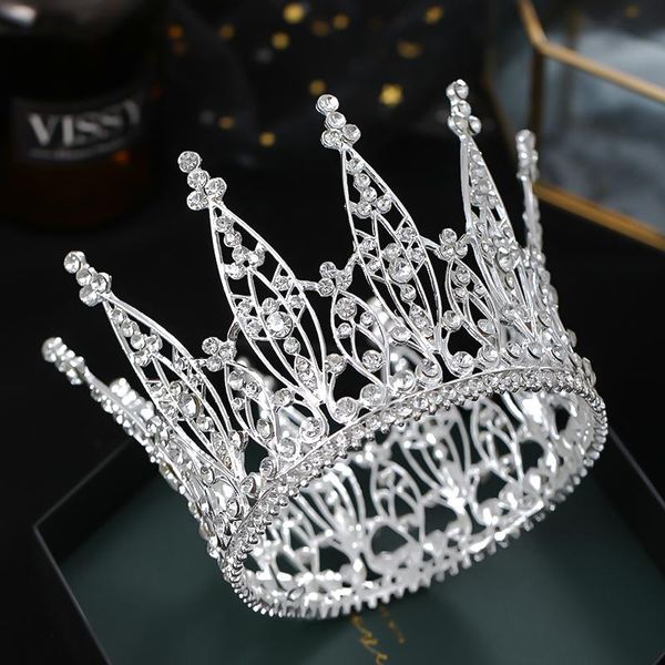 hair clips & barrettes silver color round crown head jewelry wedding accessories women's tiara headpiece rhinestone queen diadem, Golden;silver
hair clips & barrettes silver color round crown head jewelry wedding accessories women's tiara headpiece rhinestone queen diadem, Golden;silver