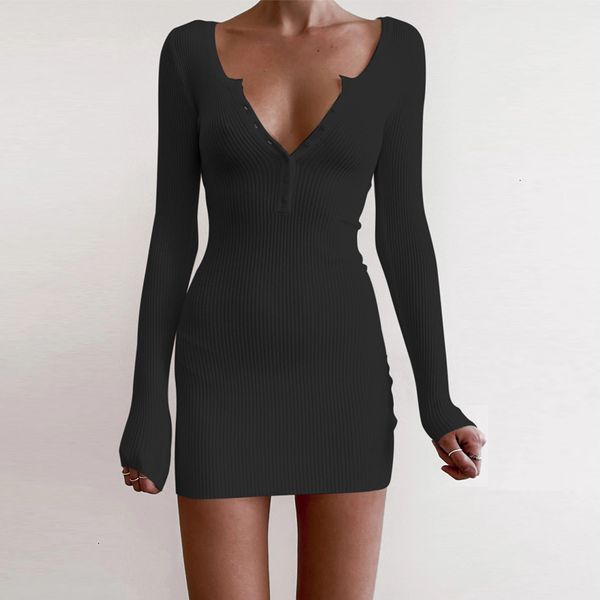 casual dresses black women autumn low-cut v-neck bodycon slim party female long sleeve package hip mini dress vestido im78, Black;gray
casual dresses black women autumn low-cut v-neck bodycon slim party female long sleeve package hip mini dress vestido im78, Black;gray