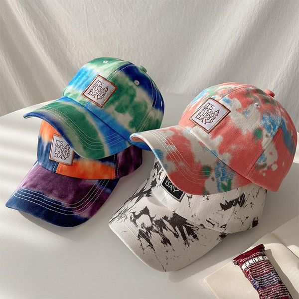 tie-dye hat summer thin young wild tide letter embroidery baseball cap adjustable ball caps, Blue;gray
tie-dye hat summer thin young wild tide letter embroidery baseball cap adjustable ball caps, Blue;gray