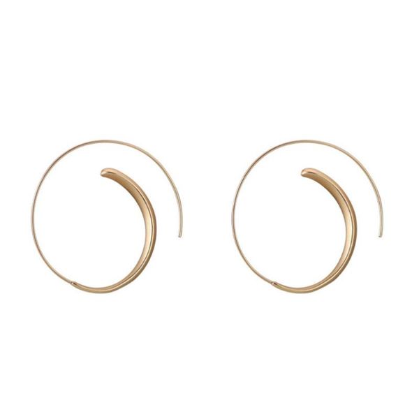 hoop & huggie classic alloy smooth metal earrings for woman fashion jewelry matte frosted temperament girl's daily wear, Golden;silver
hoop & huggie classic alloy smooth metal earrings for woman fashion jewelry matte frosted temperament girl's daily wear, Golden;silver