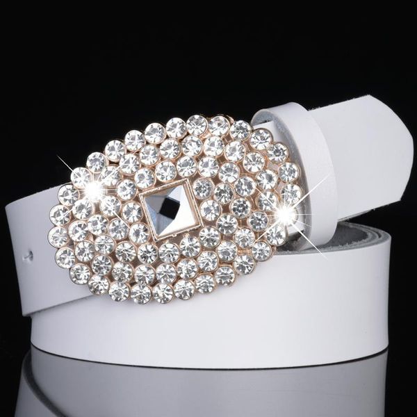 belts women's runway fashion diamonds buckle genuine leather cummerbunds female dress corsets waistband decoration belt r1809, Black;brown
belts women's runway fashion diamonds buckle genuine leather cummerbunds female dress corsets waistband decoration belt r1809, Black;brown