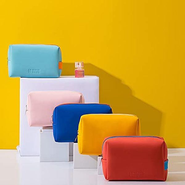 storage bags 1pcs women travel cosmetic bag waterproof pu cute candy colors woman makeup portable toiletry organizer box
storage bags 1pcs women travel cosmetic bag waterproof pu cute candy colors woman makeup portable toiletry organizer box