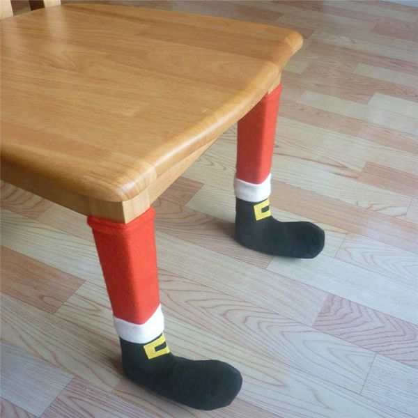 chair covers 4pc fashion christmas leg foot cover casual table decoration for party dinner #2n6
chair covers 4pc fashion christmas leg foot cover casual table decoration for party dinner #2n6