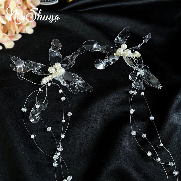 hair clips & barrettes niushuya romantic clear bridal flower hairpins brides long tassel girps girls po wedding accessories, Golden;silver
hair clips & barrettes niushuya romantic clear bridal flower hairpins brides long tassel girps girls po wedding accessories, Golden;silver