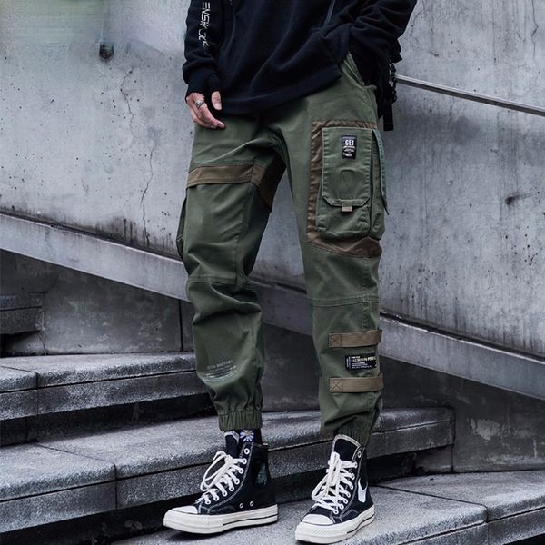 Mens Hip Hop Cargo Pants Men Harajuku Harem Pant Joggers Sweatpant Male Multi-Pocket Casual Pants High Street Streetwear, C5126 black
Mens Hip Hop Cargo Pants Men Harajuku Harem Pant Joggers Sweatpant Male Multi-Pocket Casual Pants High Street Streetwear, C5126 black