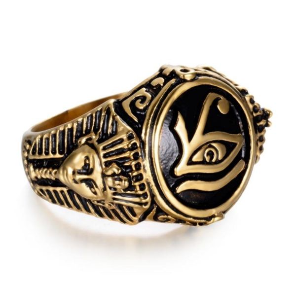 cluster rings fashion punk horus retro eyes hip hop masonic men's ring jewelry, Golden;silver
cluster rings fashion punk horus retro eyes hip hop masonic men's ring jewelry, Golden;silver