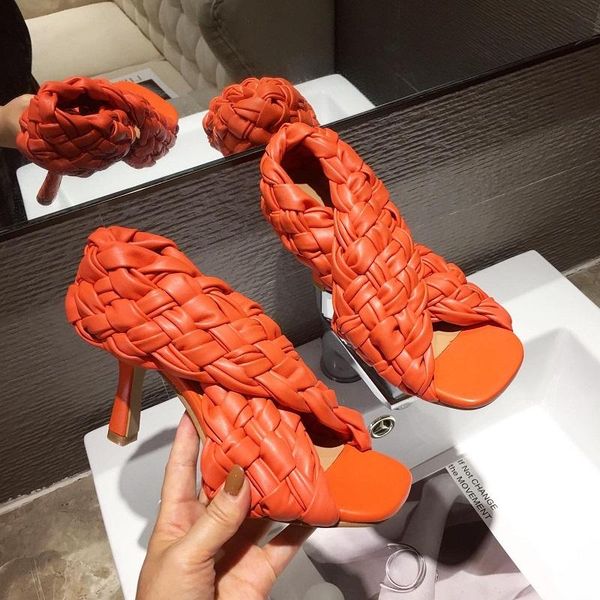 thin high heels fashion ladies gladiator sandals weave open toe slip on women rome slides dress shoes size 42, Black
thin high heels fashion ladies gladiator sandals weave open toe slip on women rome slides dress shoes size 42, Black