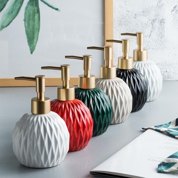 400ml bottle bath shower liquid ceramic soap dispenser creative round pressing type bathroom hardware
400ml bottle bath shower liquid ceramic soap dispenser creative round pressing type bathroom hardware