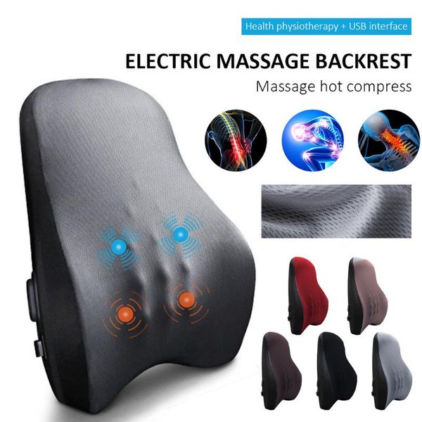 electric massagers car massager cushion heating waist support massage pillow pad with memory foam filling for back lumber pain
electric massagers car massager cushion heating waist support massage pillow pad with memory foam filling for back lumber pain