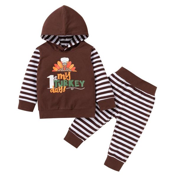 clothing sets baby boys girl thanksgiving day clothes set brown letter printed pattern long sleeve hooded pullover and elastic waist pan, White
clothing sets baby boys girl thanksgiving day clothes set brown letter printed pattern long sleeve hooded pullover and elastic waist pan, White