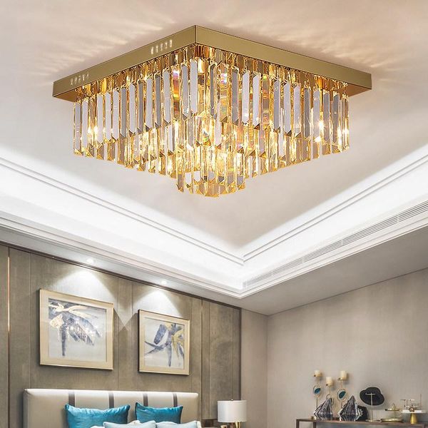 chandeliers modern gold crystal chandelier for ceiling bedroom living room cristal lamp home decor square led light fixtures
chandeliers modern gold crystal chandelier for ceiling bedroom living room cristal lamp home decor square led light fixtures