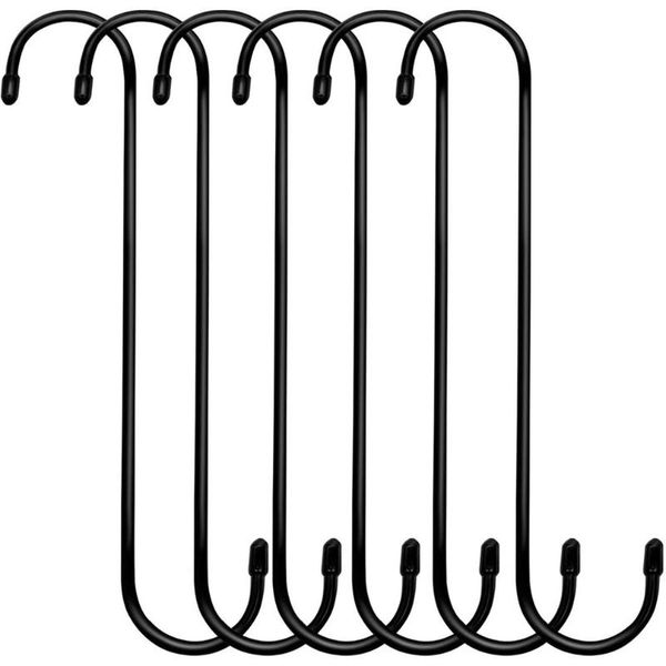 hooks & rails 6 pack extra long s 10 inch x-large shaped heavy duty for hanging plant closet flower basket
hooks & rails 6 pack extra long s 10 inch x-large shaped heavy duty for hanging plant closet flower basket