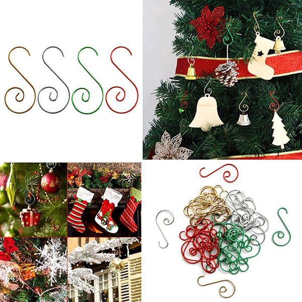 20pcs s shape metal hanging hook christmas decorations supplies for tree balls ornaments accessories hooks & rails
20pcs s shape metal hanging hook christmas decorations supplies for tree balls ornaments accessories hooks & rails