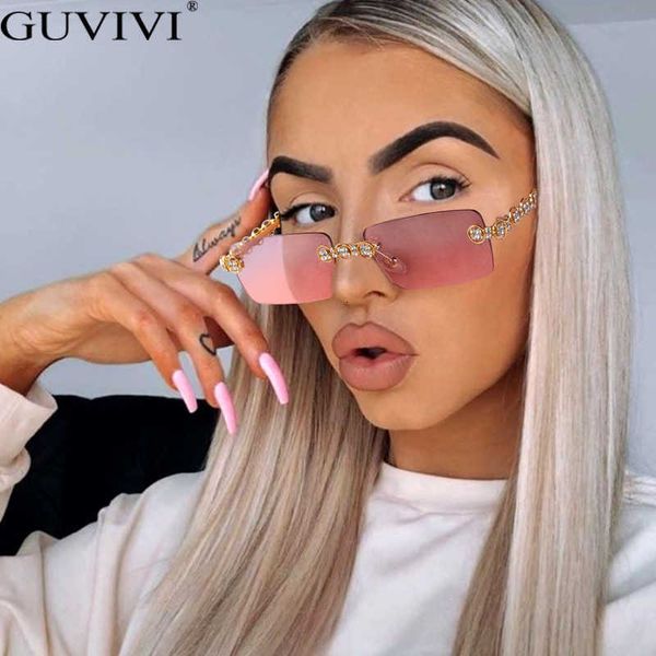 luxury designer sunglasses rimless diamond women 2021 rectangle steampunk sun glasses crystal vintage rhinestone eyewear uv400 oculos, White;black
luxury designer sunglasses rimless diamond women 2021 rectangle steampunk sun glasses crystal vintage rhinestone eyewear uv400 oculos, White;black