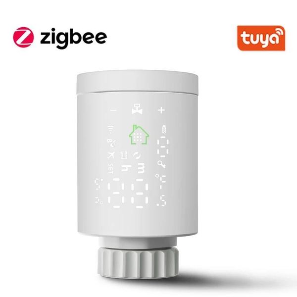smart home control tuya zigbee3.0 radiator actuator thermostat heater temperature controller voice works with alexa google
smart home control tuya zigbee3.0 radiator actuator thermostat heater temperature controller voice works with alexa google