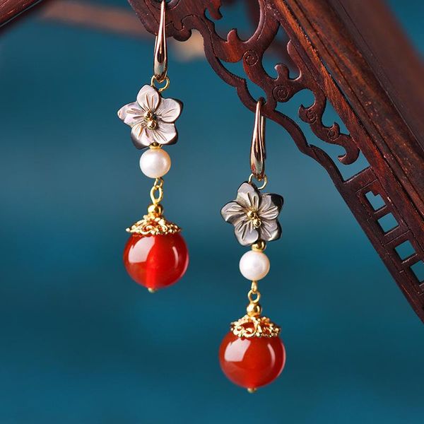 dangle & chandelier handmade vintage chinese style shell flowerse women earrings fashion ethnic woman female jewelry gift, Silver
dangle & chandelier handmade vintage chinese style shell flowerse women earrings fashion ethnic woman female jewelry gift, Silver