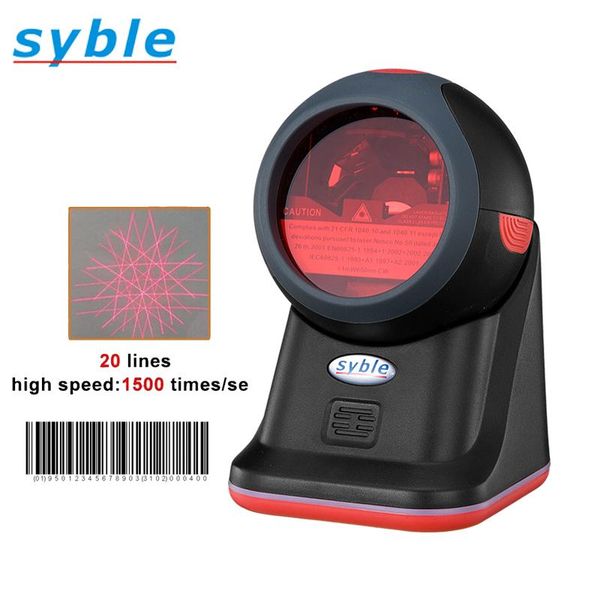 20 laser omnidirectional barcode scanner compatible with windows ,linux ,android and os systems syble scanners
20 laser omnidirectional barcode scanner compatible with windows ,linux ,android and os systems syble scanners