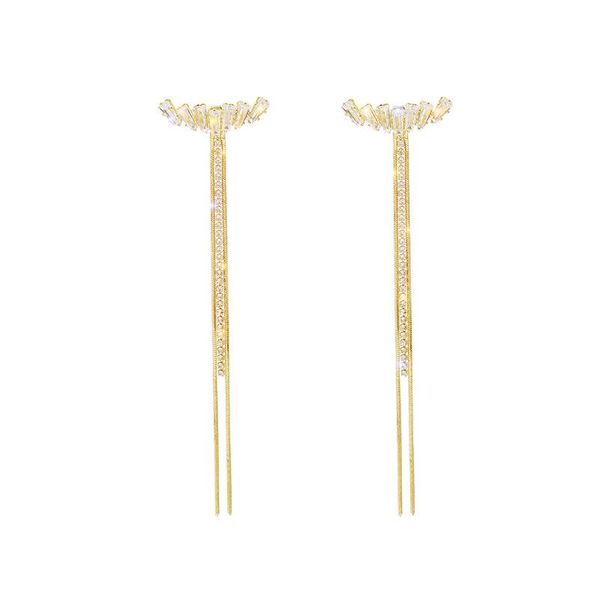 dangle & chandelier crystal earrings for women long tassel earings banquet statement earring kolczyki pendientes 2021 oorbellen cute jewelry, Silver
dangle & chandelier crystal earrings for women long tassel earings banquet statement earring kolczyki pendientes 2021 oorbellen cute jewelry, Silver