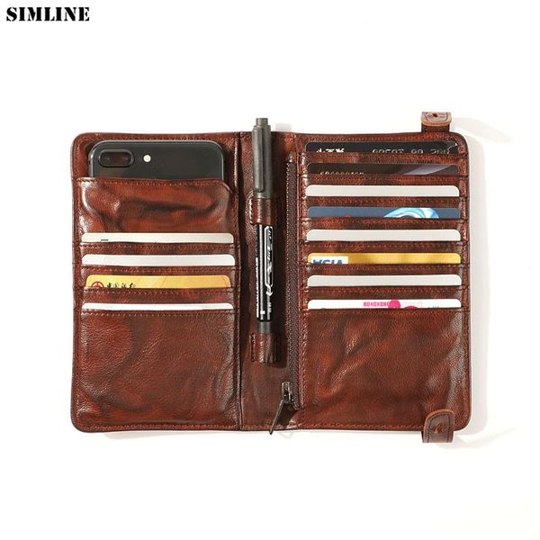 wallets genuine sheep leather wallet for men male luxury vintage long clutch purse card holder with zipper coin pocket phone bag, Red;black
wallets genuine sheep leather wallet for men male luxury vintage long clutch purse card holder with zipper coin pocket phone bag, Red;black