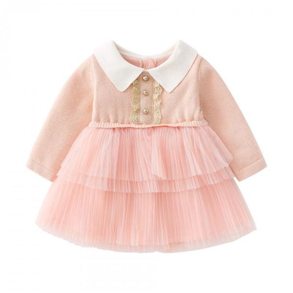girl's dresses teenmiro children baby girl knit dress toddler princess birthday party western clothes girls cute pink long sleeve pleat, Red;yellow
girl's dresses teenmiro children baby girl knit dress toddler princess birthday party western clothes girls cute pink long sleeve pleat, Red;yellow