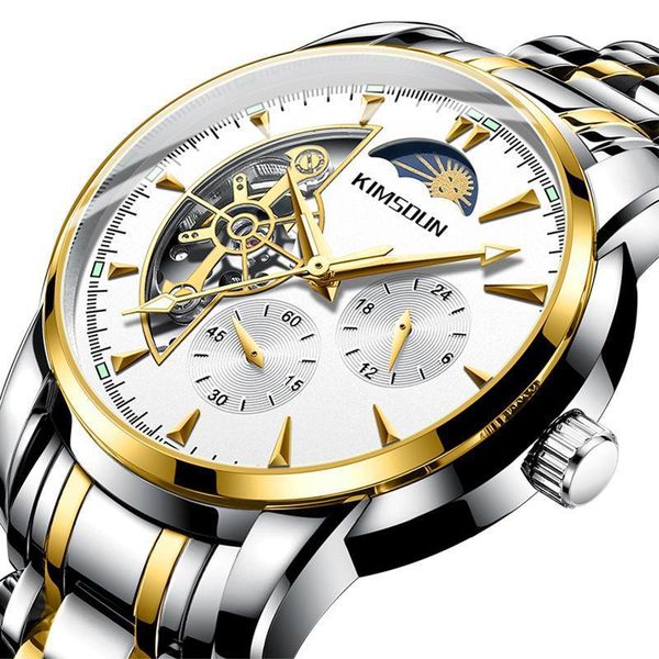 wristwatches 2021 creative fashion trend sports watch star hollow men's waterproof automatic mechanical wholesa, Slivery;brown
wristwatches 2021 creative fashion trend sports watch star hollow men's waterproof automatic mechanical wholesa, Slivery;brown