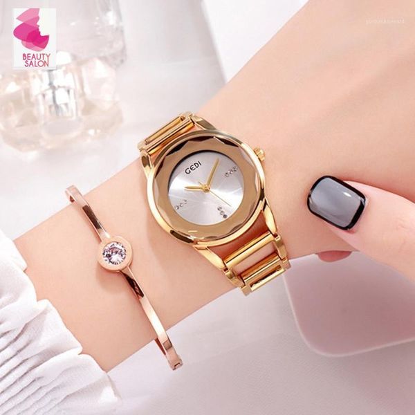 fashion casual women watches classic quartz stainless steel wrist watch ladies bracelet bayan saat 2021 wristwatches, Slivery;brown
fashion casual women watches classic quartz stainless steel wrist watch ladies bracelet bayan saat 2021 wristwatches, Slivery;brown