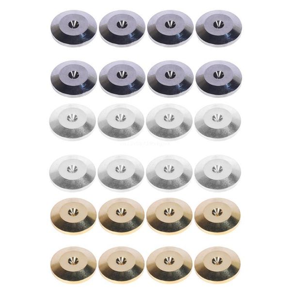 computer speakers 8 pcs 25x5mm universal aluminum alloy speaker spikes pads base pad isolation stand feet cone mats dropship
computer speakers 8 pcs 25x5mm universal aluminum alloy speaker spikes pads base pad isolation stand feet cone mats dropship
