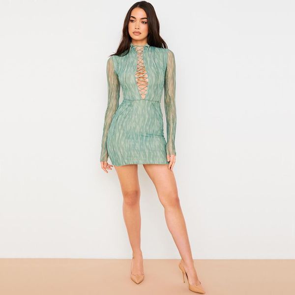 casual dresses wholesale summer women's dress light green mesh long sleeve hollow out celebrity cocktail party, Black;gray
casual dresses wholesale summer women's dress light green mesh long sleeve hollow out celebrity cocktail party, Black;gray