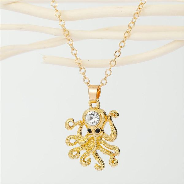pendant necklaces 1pc funny zircon ocs animals necklace for women fashion cute punk squid choker short chain jewelry gift n174, Silver
pendant necklaces 1pc funny zircon ocs animals necklace for women fashion cute punk squid choker short chain jewelry gift n174, Silver