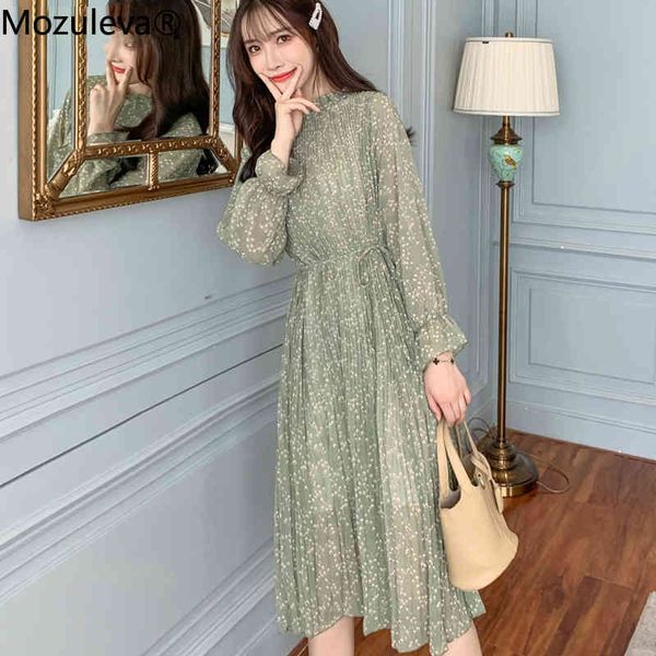 all-match loose stand collar pleated female midi dress long-sleeved lace-up women spring vestidos femme 210427, Black;gray
all-match loose stand collar pleated female midi dress long-sleeved lace-up women spring vestidos femme 210427, Black;gray