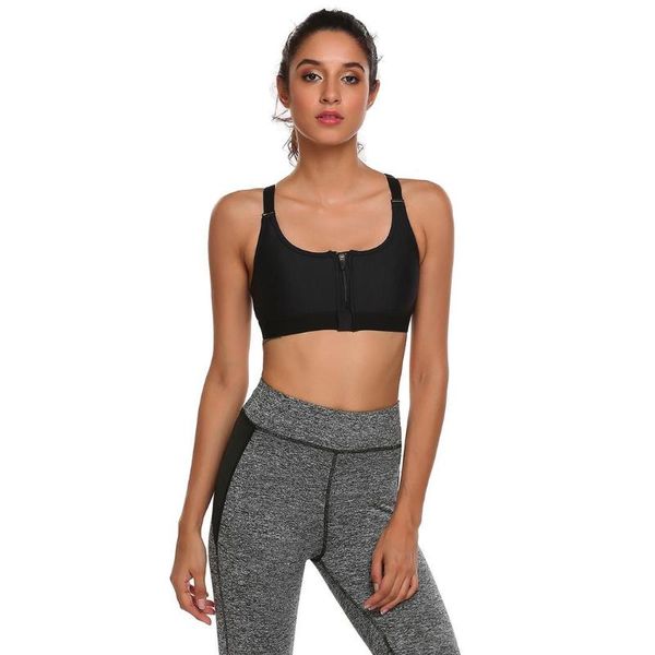 gym clothing women high impact front zipper closure activewear bra racerback sports, running, fitness pad sports slim, White;black
gym clothing women high impact front zipper closure activewear bra racerback sports, running, fitness pad sports slim, White;black