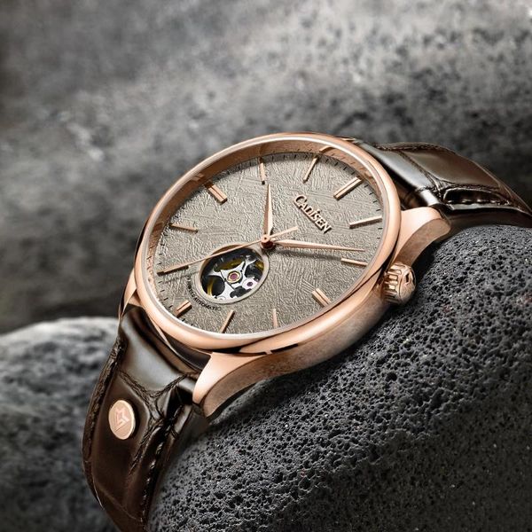 wristwatches cadisen luxury mechanical men watch sapphire automatic hollow out waterproof tourbillon genuine leather business, Slivery;brown
wristwatches cadisen luxury mechanical men watch sapphire automatic hollow out waterproof tourbillon genuine leather business, Slivery;brown