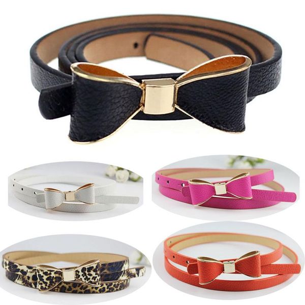 belts pu leather women skinny butterfly bow waist belt dor dress narrow thin waistband, Black;brown
belts pu leather women skinny butterfly bow waist belt dor dress narrow thin waistband, Black;brown