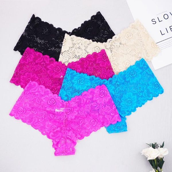 women's panties 3 pcs lace women fashion lingeries floral seamless panty briefs boxer-shorts comfortable underwear, Black;pink
women's panties 3 pcs lace women fashion lingeries floral seamless panty briefs boxer-shorts comfortable underwear, Black;pink