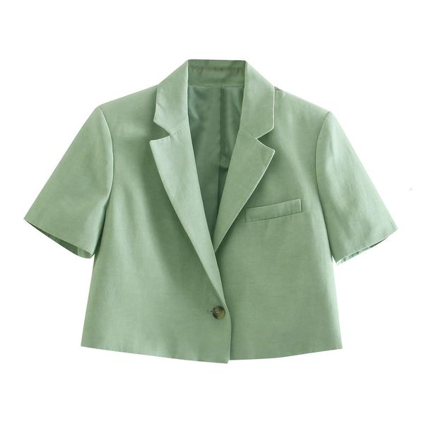 selling summer style solid linen short sleeve casual suit jacket, Black;brown
selling summer style solid linen short sleeve casual suit jacket, Black;brown