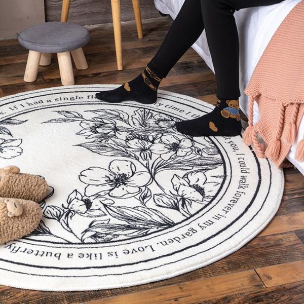 carpets round soft rugs for bedroom european pastoral flowers carpet washable home living room decorative door blanket
carpets round soft rugs for bedroom european pastoral flowers carpet washable home living room decorative door blanket