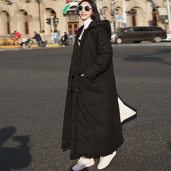 zoulv 2021 loose solid color warm korean parka outerwear long coats winter women clothes thick cotton coat streetwear women's down & pa, Black
zoulv 2021 loose solid color warm korean parka outerwear long coats winter women clothes thick cotton coat streetwear women's down & pa, Black