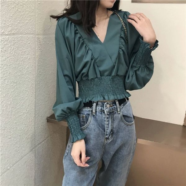 wonder summer elegant blouse women long sleeve chiffon bandage female office lady korean 210510, White
wonder summer elegant blouse women long sleeve chiffon bandage female office lady korean 210510, White
