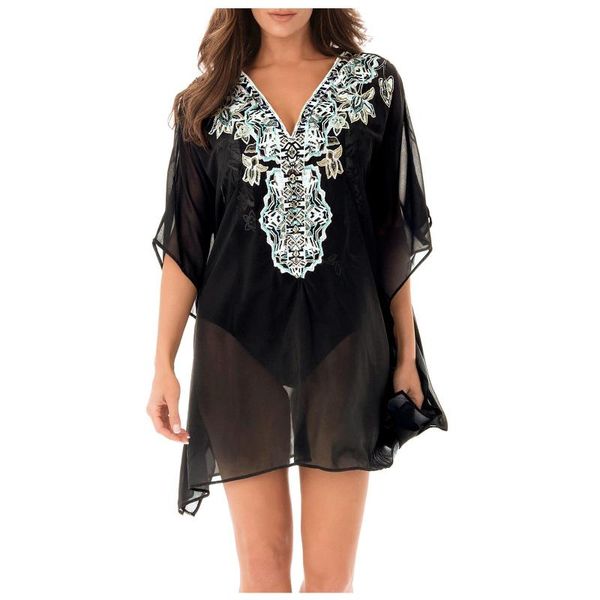 women's swimwear v-neck swimsuit sunscreen lace loose blouse printed beach skirt vintage print transparent ladies pullover bikini, White;black
women's swimwear v-neck swimsuit sunscreen lace loose blouse printed beach skirt vintage print transparent ladies pullover bikini, White;black